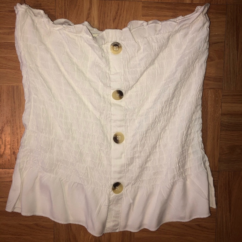 White tube top